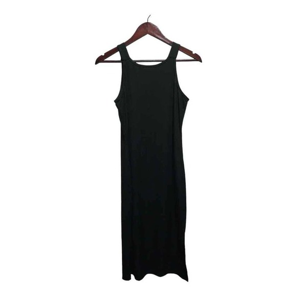 Sleeveless Long black stretchy dress by Pink Lady.  Size Medium - Picture 1 of 5